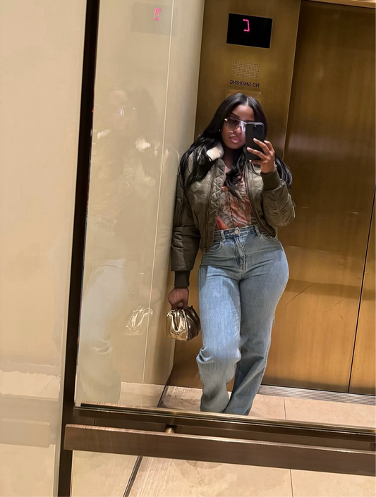 Fly Girl Aviator Bomber